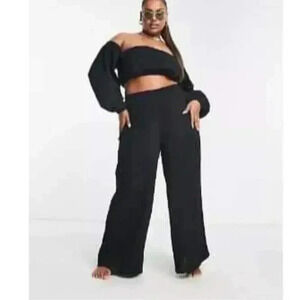 Plus Size Gauze Beach Pants